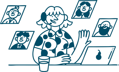 A structured process, not a hand-off