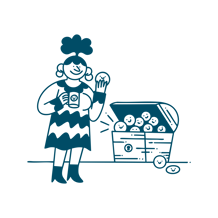 Ciphr_FeatureIllustration_DeepBlue__Employee Benefits