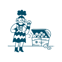 Ciphr_FeatureIllustration_DeepBlue__Employee Benefits