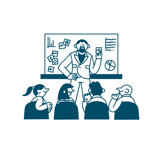 Ciphr_FeatureIllustration_DeepBlue__Training in person Ciphr_FeatureIllustration_DeepBlue__Training in person