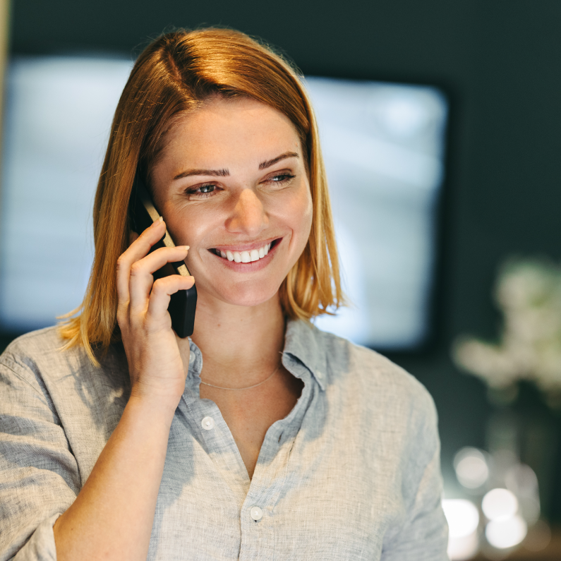 Women on Phone