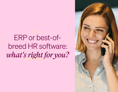 Image for ERP or best-of-breed HR software: what's right for you?