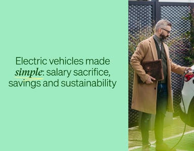 Image for Upcoming: Electric vehicles made simple: salary sacrifice, savings and sustainability