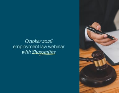 Image for Upcoming: October 2026 employment law update with Shoosmiths