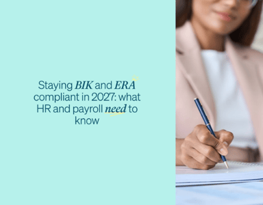 Image for Upcoming: Staying BIK and ERA compliant in 2027: what HR and payroll needs to know