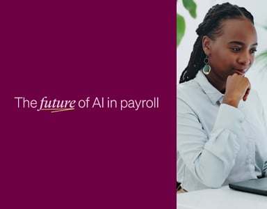 Image for Upcoming: The future of AI in payroll