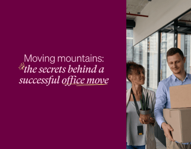 Image for Upcoming: Moving mountains: the secrets behind a successful office move