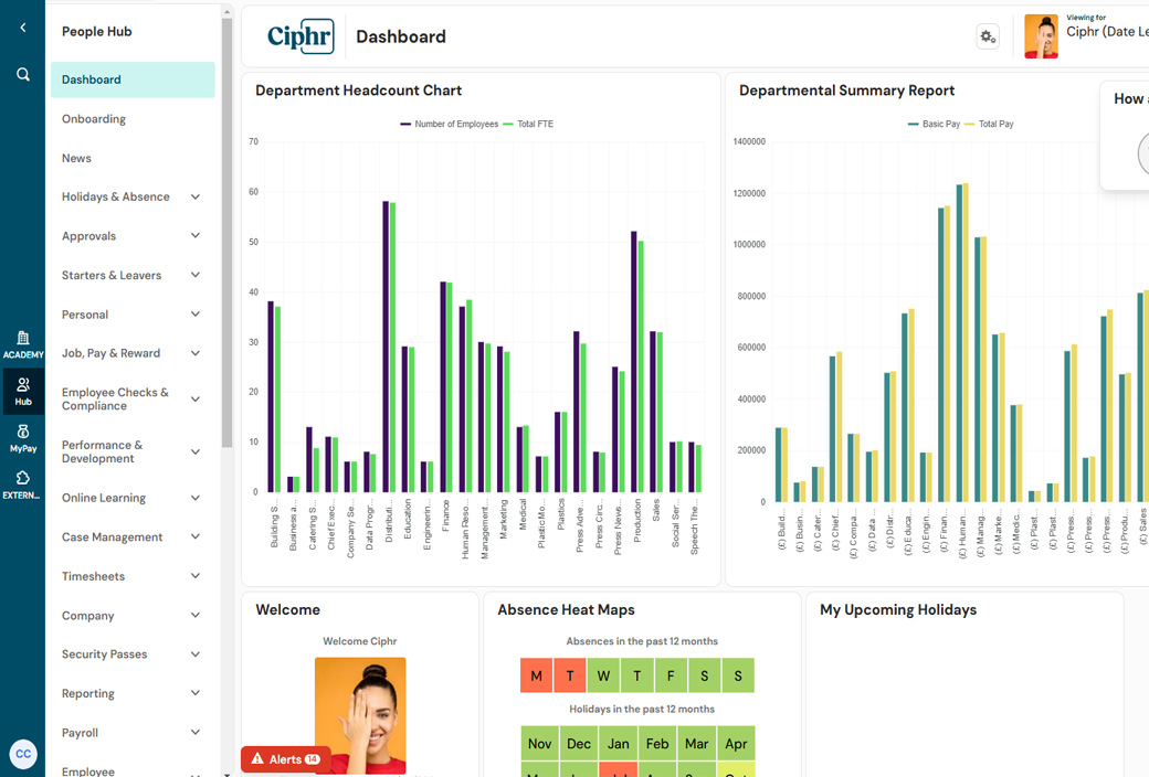 Ciphr | HR Platform for UK-based organisations | Ciphr HR Platform